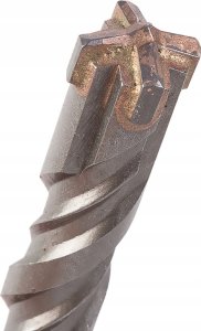 Wiertło do betonu zbrojonego SDS Plus 10 x 260 mm, quatro 4
