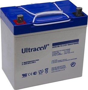Ultracell Akumuliatorius UCG55-12 (55Ah, 12V, żelowy, głębokie rozładowanie) 2