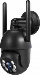 Zewnętrzna Kamera IP Wifi Obrotowa 8MPx Bezprzewodowa Ultra HD ZOOM CZARNA [TUYA BLACK] 2