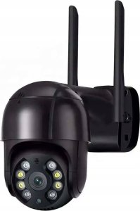 Zewnętrzna Kamera WIFI Obrotowa ICSEE 3MPx ŚLEDZENIE RUCHU 1536p CZARNA SD [i-3SCAM] 12