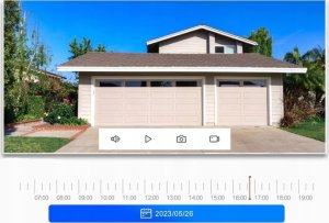 Zewnętrzna Kamera WIFI Obrotowa ICSEE 3MPx ŚLEDZENIE RUCHU 1536p CZARNA SD [i-3SCAM] 3