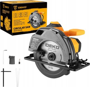 Piła tarczowa przecinarka do drewna DKCS12G185 DEKO 4