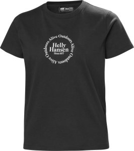 Helly Hansen damska koszulka T-shirt W CORE GRAPHIC TSHIRT 54080 990 M 1