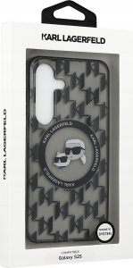 KARL LAGERFELD futerał do SAMSUNG S25 KLHMS25SHMCKMHK (Magnetic IML Metal Monogram KC Heads) czarny 2
