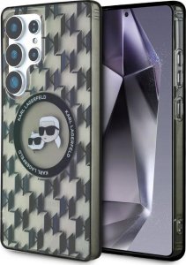 KARL LAGERFELD futerał do SAMSUNG S25 Ultra KLHMS25LHMCKMHK (Magnetic IML Metal Monogram KC Heads) czarny 1