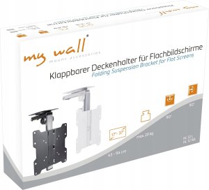 My Wall HL 12 WL TV-loftbeslag 43,2 cm (17) - 94,0 cm (37) Loftsholder, Drejbar, Vippebar 2