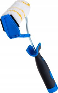 Geko Wałek malarski z rączką 2K do malowania odcięć – poliakryl 10cm 30mm fi-6mm 5
