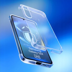 3MK Etui Just20g Clear Case do Samsung Galaxy S24 10