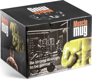 Muskularny kubek - CZARNY 5