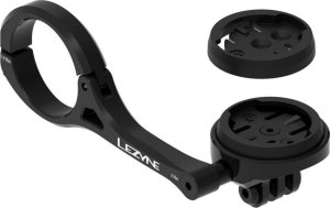 Uchwyt na kierownicę Lezyne GPS Forward Mount do licznika Garmin, Wahoo, GoPro, czarny 1