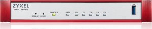 Zyxel USG FLEX 50 HP, 5 Gigabit user-definable ports, 1*1G PoE+, 1*USB with 1 YR Entry Defense Pack 1