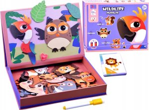 Puzzle magnetyczne zwierzęta 54el tablica ZA3971 1