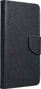 Eco Leather View Case etui do Samsung Galaxy S25 Ultra z klapką i podstawką - czarne 1