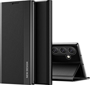 Sleep Case Pro etui do Samsung Galaxy S24 FE z klapką i podstawką - czarne 1