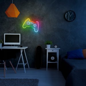 Neon dekoracyjny LED RGB Plexi GAMEPAD + pilot FLRNE04 Forever Light 2