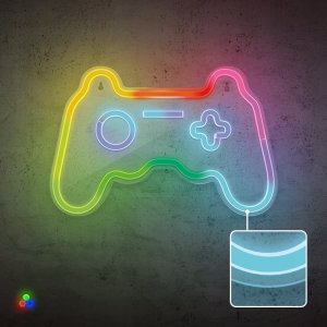 Neon dekoracyjny LED RGB Plexi GAMEPAD + pilot FLRNE04 Forever Light 3