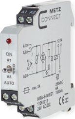 METZ CONNECT KRA-S-M6/21, 1 zestyk szczękowy, 24 V AC/DC 1