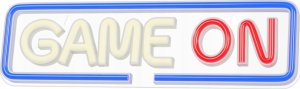 Neon dekoracyjny LED Plexi GAME ON multikolor FPNE23 Forever Light 4