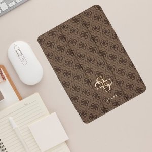 Guess GUFC13RM24PS4SGW iPad Air 13" 2024  brązowy/brown Magnetic 4G Big Logo 4