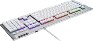 Klawiatura Logitech G G815 - Tactile - White klawiatura Gaming USB QWERTY Duński, Fiński, Norweski, Szwedzki Biały 4