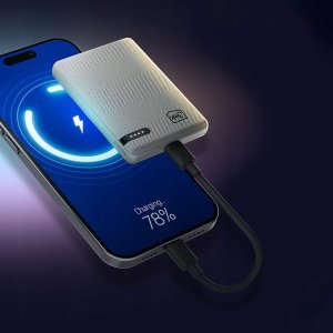 Powerbank 3MK Pocket Powerbank 5000mAh 12W USB-C gray/gray 13