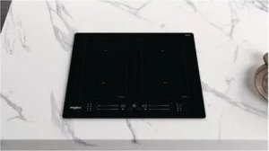 Płyta grzewcza Whirlpool WL S7260 NE Czarny Wbudowany 59 cm Płyta indukcyjna strefowa 4 strefy 8