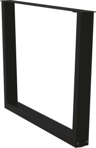 vidaXL Nogi do stołu jadalnego w kształcie litery V 2 szt. Czarne Stal 4