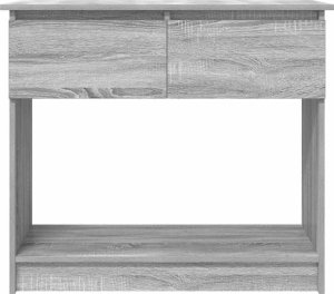 vidaXL Konsola z szufladami Szary Sonoma 85,5x38,5x74,5 cm 6