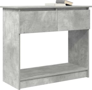vidaXL Konsola z szufladami Betonowa Szarość 85,5x38,5x74,5 cm 4