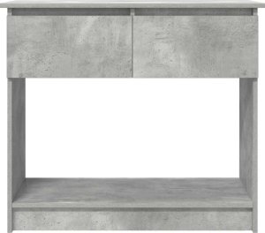 vidaXL Konsola z szufladami Betonowa Szarość 85,5x38,5x74,5 cm 6
