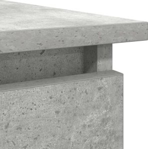 vidaXL Konsola z szufladami Betonowa Szarość 85,5x38,5x74,5 cm 9