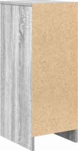 vidaXL Komoda Szara Sonoma 29,5x34x76 cm Drewno klejone 8