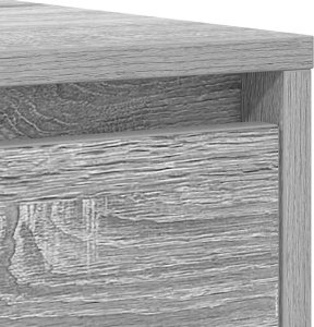 vidaXL Komoda Szara Sonoma 29,5x34x76 cm Drewno klejone 10