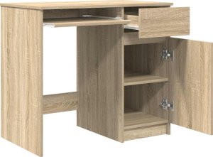 Biurko vidaXL Dąb Sonoma 86 cm x 49 cm 5