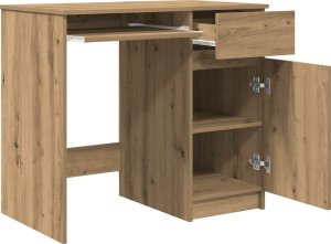 Biurko vidaXL Dąb Artisan 86 cm x 49 cm 5