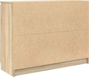 vidaXL Komoda z szufladami Dąb Sonoma 100,5x35x76 cm Drewno klejone 8