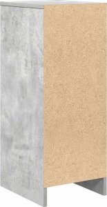 vidaXL Komoda Betonowa Szara 29,5x34x76 cm Drewno klejone 8