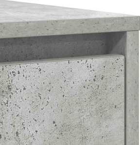 vidaXL Komoda Betonowa Szara 29,5x34x76 cm Drewno klejone 10