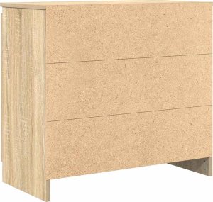 vidaXL Komoda z szufladą Dąb Sonoma 71x35x65 cm Drewno klejone 8