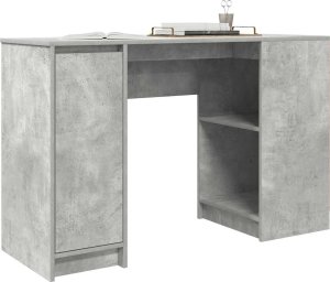Biurko vidaXL Szare 120 cm x 42 cm 4