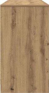 Biurko vidaXL Dąb Artisan 120 cm x 42 cm 7