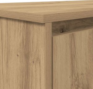 Biurko vidaXL Dąb Artisan 120 cm x 42 cm 10