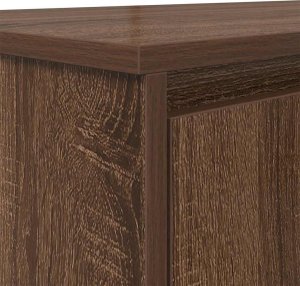 Biurko vidaXL Brązowe 120 cm x 42 cm 10