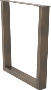 vidaXL Nogi do stołu jadalnego w kształcie litery V 2 szt. Stal 4