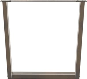 vidaXL Nogi do stołu jadalnego w kształcie litery V 2 szt. Stal 5