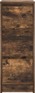 vidaXL Komoda Dąb wędzony 29,5x34x76 cm Drewno klejone 6