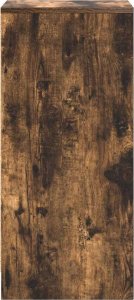 vidaXL Komoda Dąb wędzony 29,5x34x76 cm Drewno klejone 7