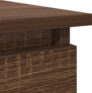 vidaXL Konsola z szufladami Brązowy Dąb 85,5x38,5x74,5 cm 8