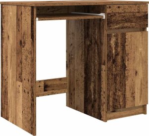 Biurko vidaXL Brązowe 86 cm x 49 cm 2