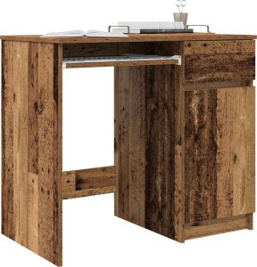 Biurko vidaXL Brązowe 86 cm x 49 cm 4